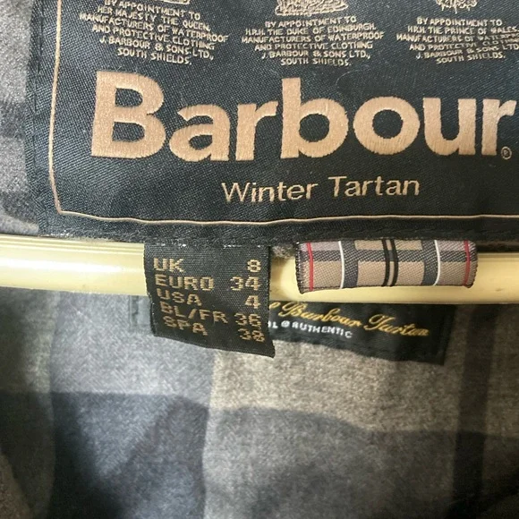 Barbour Navy Quilted Jacket - Picture 2 of 7